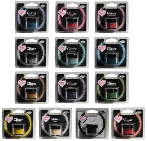 Rainbow Dust Edible Glitter Red