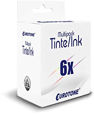 6X Müller Printware Patronen kompatibel für Canon MX 320 330 340 350 360 410 420 ersetzt PG512 CL513 CMYK