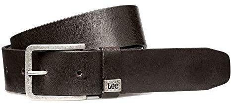 Lee Herren SMALL Logo Belt Gürtel, Braun (Dark Brown 24), 95