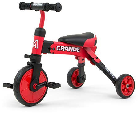 Milly Mally 5901761125054 Bike 2in1 Grande, rot