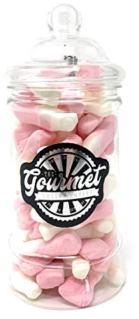 Strawberry Milkshake Bottles Victorian Gift Jar by The Gourmet Sweet Company