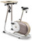 horizon fitness Heimtrainer/Fahrradtrainer Citta BT5.1 extra tiefer Einstieg| Rahmen in edler Holzoptik | 20 elektronisch einstellbare Widerstände