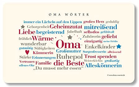 Frühstücksbrettchen Oma
