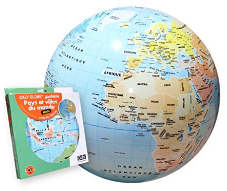 Caly globe MAXI (Pays et Villes du Monde, Français)
