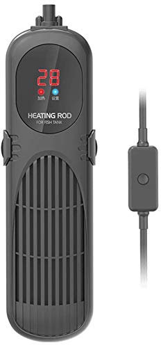 PJDDP Calentador para Acuario, 50W-1000W Ajustable Sumergible Calentador PTC con IC Controlador Sonda, Función De Temperatura Constante Memoria De Apagado Protección contra Sobrecalentamiento,500W