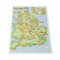 92 Club-Fußballplätze, Saison 24-25, Sammel- und Rubbel-Reisekarte, Maps International – 29 x 42 cm
