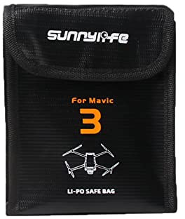 Hensych Mavic 3 Drone Battery Case, Explosion-proof, Heat-resistant, Radiation Protection, For 2 Batteries