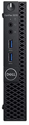 Dell OptiPlex 3070 MFF Mini Desktop Tiny Micro PC 9th Gen i3 9100T 8GB 128GB SSD Windows 10 Pro ( Windows 11 TPM 2.0 ) 1MJT3 (Renewed)