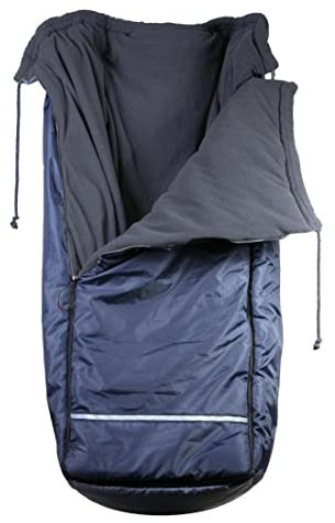 FabaCare Schlupfsack für Rollstuhlfahrer, Thermo-Schlupfsack, Rollstuhldecke, Beinschutzdecke, Kniedecke für Rollstuhl, Größe: S