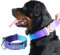 Spark Paws Taktisches Hundehalsband – Robuste, Premium-Qualität, Dick und Langlebig für Große und Mittelgroße Hunde (5cm/2in Width) - 90s Retro - L, 5cm