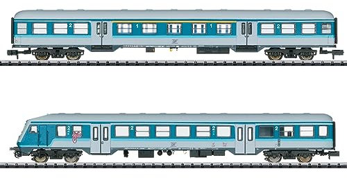 MiniTrix 18262 N 2er-Set Personenwagen Regionalexpress Blaulinge der GFF 2er-Wagen-Set