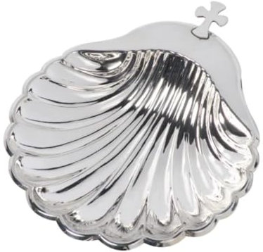 Sanchis Salcedo Concha Bautizo Personalizada en Plata de Ley