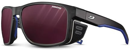 Julbo Unisex Shield M Sunglasses, Blau, M
