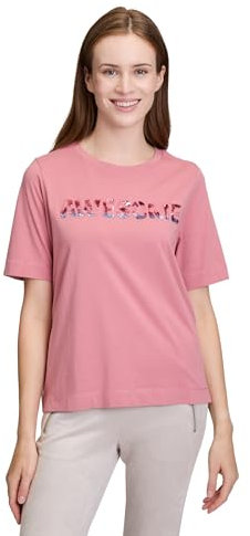 Cartoon Damen Rundhals-Shirt Kurzarm 42, Patch Rosé/Blue