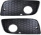 IENQBVL Frontales Rejillas para Golf 5 GTI 2005 2006 2007 2008 2009 1K0853666P 1K0853665S Lado Izquierdo Derecho 1 Par Cubierta De Rejilla De Luz Antiniebla De Coche