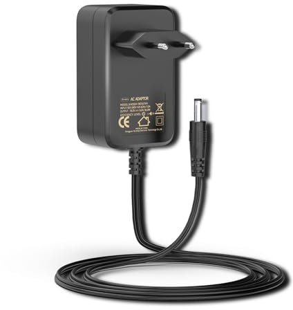 Adaptador Corriente 30W Cable para Alexa Echo 3.ª 4.ª generación, Echo Show 8, Echo Show 10, Echo Show 15, Echo Show 2.ª generación, Echo Plus 2.ª generación Cargador Fuente alimentación 1.8M