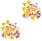 BESTonZON 2sets Elegant Diy Craft Decor Simulation Popcorn Artificial Popcorn Adornment Party Accessory 50pcs*2