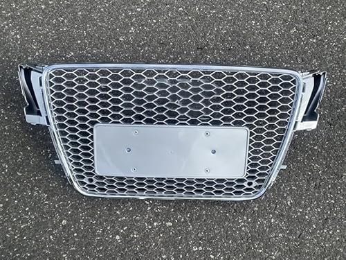 Griglia Anteriore Paraurti per Audi A5 Modified RS5 2008-2011, Griglie Anteriori e Griglie radiatori Griglia A Nido d'Ape Griglia Guard Trim Cover, Auto Accessori,D