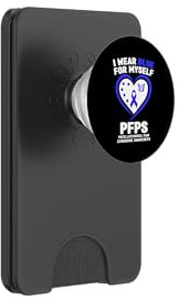 Indosso il blu per me stesso Sindrome del dolore femoro-rotuleo PopSockets PopWallet per MagSafe