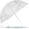 Armo® Clear Windproof Bubble Dome Umbrella Wedding 37.4 INCH Umbrella Brolly