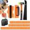 Laminate Flooring Tools, 107-Piece Hardwood Flooring Installation Kit, Versatile Plank Floors Machine, Complete Ground Repair Set For Home Improvement & Projects, Rubber, Styrofoam, Wood Acrylic