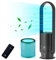 Ventilateur Tour Sans Pales, ULTTY Ventilateur Colonne Purificateur D'air Silencieux Avec Télécommande, Hauteur 80 cm, Tower Fan pour Chambre à Coucher, Bureau, CR022 Noir