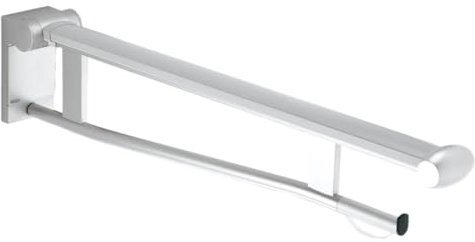 Keuco 34903010838 SK-Griff WC Plan Care mit WC-PH, verchromt/lichtgrau, 850 mm