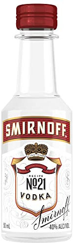 Miniatura de Vodka Smirnoff 10X5cl 40% Alchol