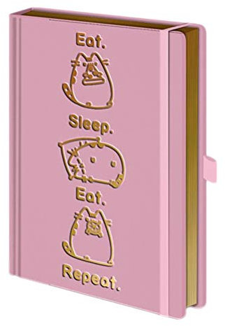 Pusheen Notizbuch, A5, Premium, mehrfarbig