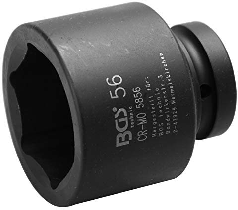BGS 5856 | Douille à choc, six pans | 25 mm (1) | 56 mm