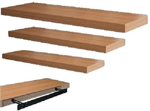 Tablettes en mélamine carré cm. L60xP25xH4