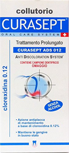 CURASEPT Collutorio Liquido Senza alcol Clorexidina 0,12% 200 Ml