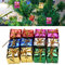 Weihnachtsbaum Mini Geschenkbox Anhänger Dekoration für Indoor Outdoor Weihnachten Party 12pcs