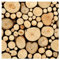 murando - Tapete selbstklebend 10m Wandtattoo dekorative Möbelfolie Dekorfolie Fotofolie Panel Wandaufkleber Wandposter Wandsticker - Holz 1602-8