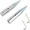 1/2 (12.7mm) Tapered Spindle Adapter Pair for 3/16-3/4 Arbor Hole Cotton Buffing Polishing Wheels Left & Right - 1Pair