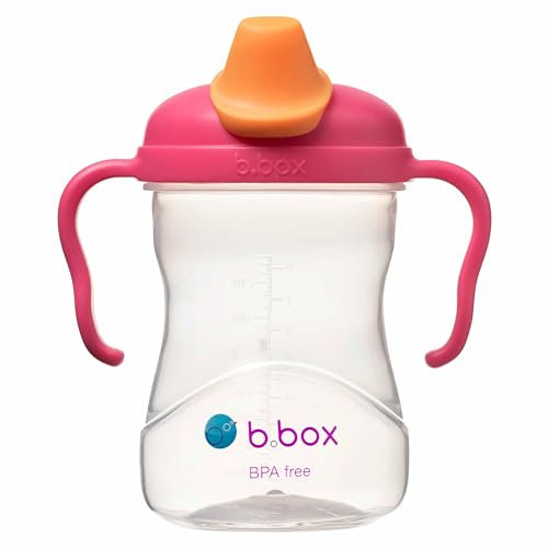 b.box Schnabeltasse Baby | Trinklernbecher für Kleinkinder | Auslaufsicher | Übergang von Fläschchen zu Tasse | Spülmaschinenfest | 240 ml
