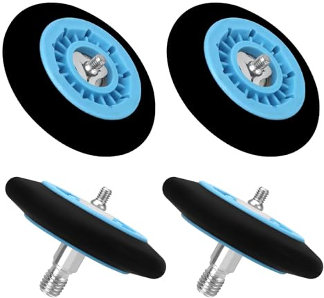 DC97-16782A Trockner-Trommelwalze mit Update Kugellager von Beaquicy – DC97-16782E Ersatz für Samsung-Trockner ersetzt DC97-07523A PS4221885 AP5325135 – 4 Stück