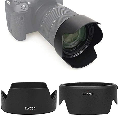 Ersatz der EW-73D-Gegenlichtblende, Sonnenschutzabdeckung der Kamera-Gegenlichtblende für EF-S 18-135 mm 1: 3,5-5,6 is USM-Objektiv,Gegenlichtblende für EF-S 18-135 mm f
