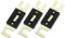 BOJACK 400 Amp 32 VDC ANL Flachsicherungen für Auto-Audio- und Videosystem (Packung mit 3 Stück)