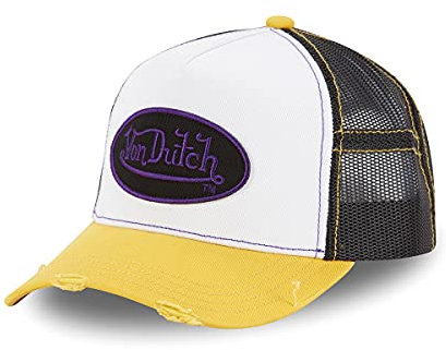 Von Dutch Trucker Cap mit Netz Summer Amb Gr. Einheitsgröße, gelb
