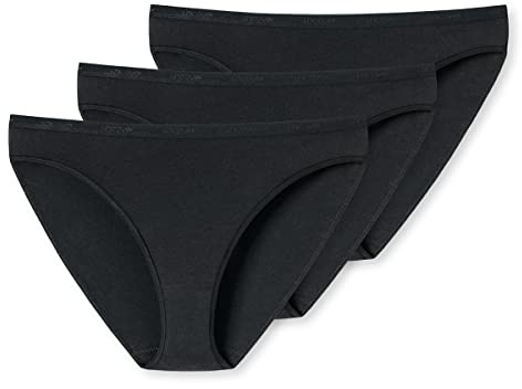 Uncover by Schiesser Damen Baumwolle Mix Slips 3er Pack