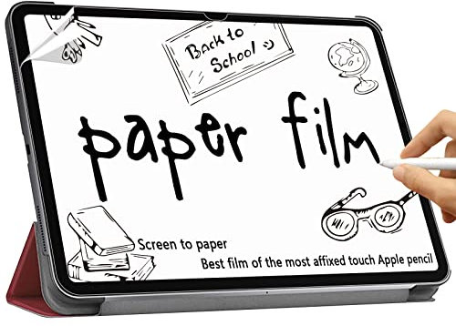 Phimoos 2 Pack Paper Feel Screen Protector for iPad A16/11th/10th Generation (2025/2022 Model, 11/10.9 Inch), Matte PET Paper Screen Protector for Drawing, Writing, Anti-Glare-Fingerprint/Bubble-Free