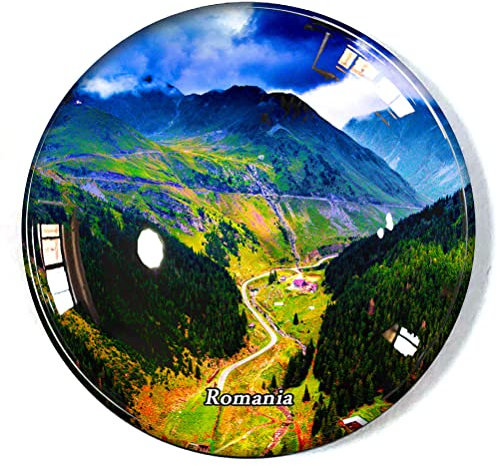Romania Fridge Magnet Refrigerator Freezer Magnet Souvenir Decoration Magnet Sticker Glass Crafts