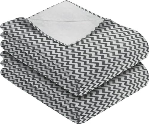 Erwin Müller Wohndecke Prato 2er-Pack grau/Silber Größe 150x200 cm