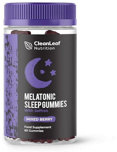 Natural Sleep Support Gummies for Adults - Melatonic Formula for Restful Nights, Sleep Gummies Promoting Natural Melatonin Production, Promotes Healthy Sleep Patterns, 60 Count