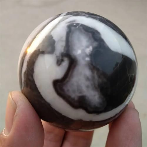 KatLin Boule polie en Cristal de Pierre de Mille Yeux de Jaspe de Coquille Naturelle Ornements