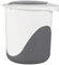 EUROHOME Rührschüssel aus Kunststoff - Hefeteigschüssel mit passendem 2-teiligen Deckel - Servierschüssel mit Spritzschutz - Plastikschüssel 1,7 L mit rutschfestem Boden - Backschüssel 11 x 14,5 cm
