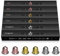 NERO AMORE Lot de 60 capsules d'expresso en aluminium, compatibles avec Nespresso Original Line, machines – Torréfaction italienne moyenne et foncée – Espresso et Lungo, dosettes de café, capsules