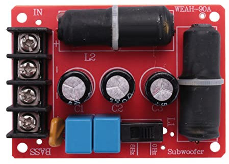 Osmond Pure Bass Subwoofer Second-Order Crossover Speaker Frequency Divider DIY Home Theater