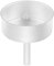 wedrink Espressokocher Trichter Funnel Filter Ersatz für Aluminium Espressokocher, Moka Pot Filterkorb für Herdplatte Espressokocher (6Tassen)